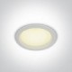 Spot LED incastrat cu UGR19 pentru baie sau exterior 10W rotund alb